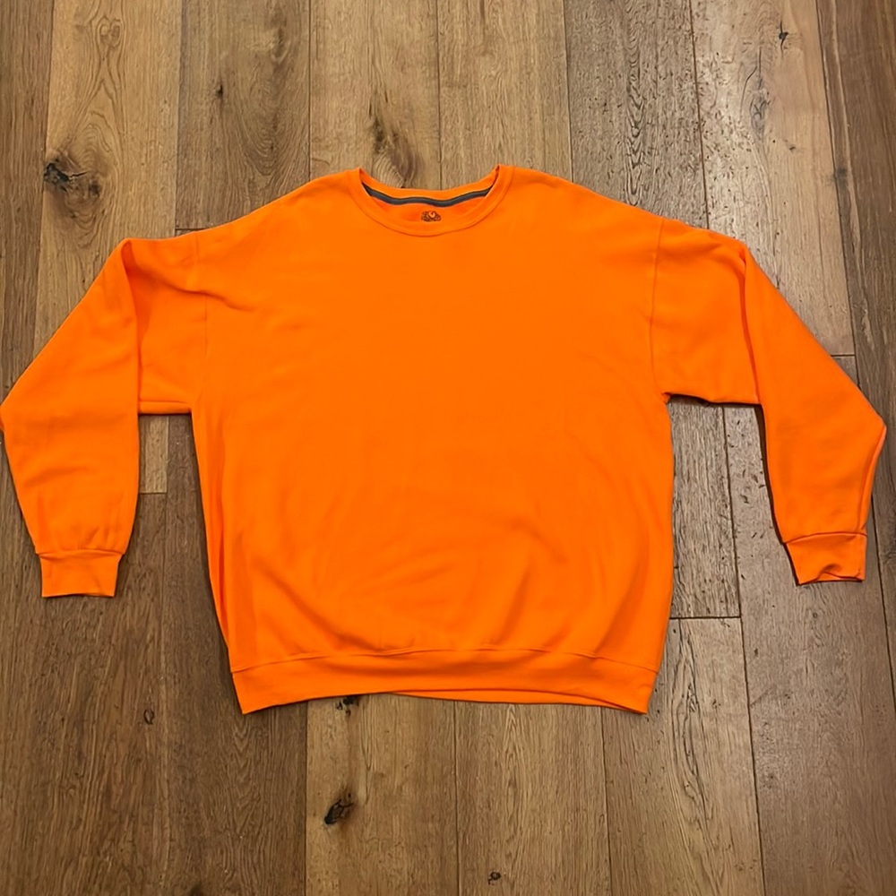 Orange Crewneck sweater